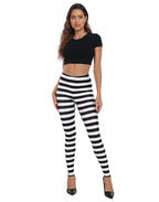 Trendy Design High Waisted Graphic Legging Tights