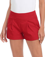 Women's Pull On Dress Shorts 3" Inseam with Pockets