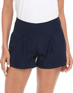 Women's Pull On Dress Shorts 3" Inseam with Pockets