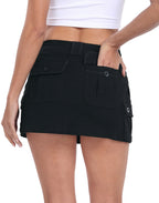 Mini Cargo Skirt with Pockets