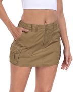 Mini Cargo Skirt with Pockets