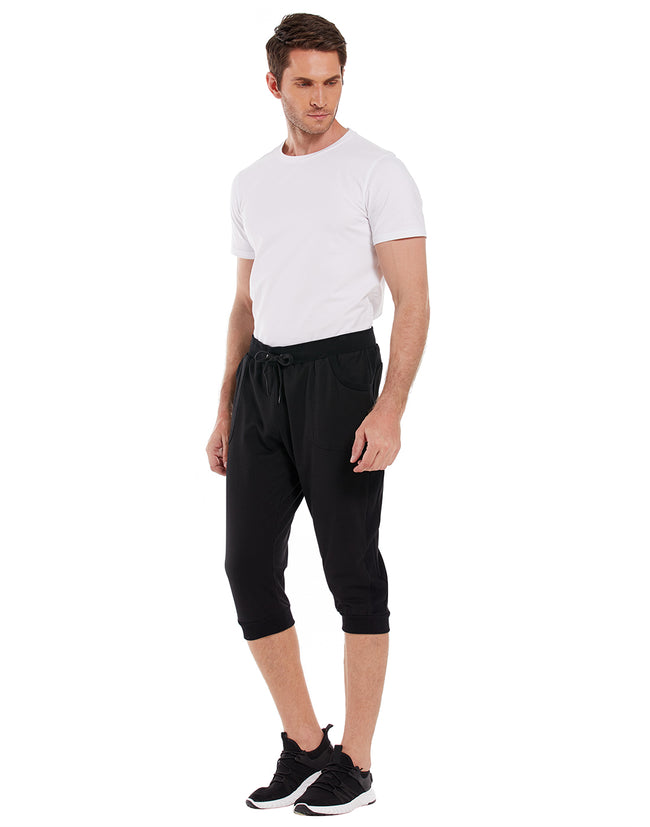 Casual Yoga Capri Pants Stretch Crops – close-up detail