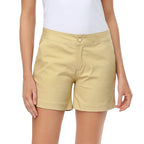Chino Shorts for Women with 5" Inseam