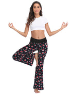 Wine Glasses Wide Leg Pajama Pants