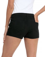 Low Rise Stretch Denim Shorts