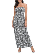 Strapless Summer Maxi Dress