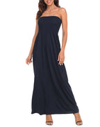 Strapless Summer Maxi Dress