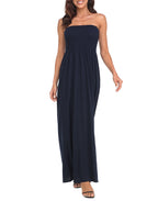 Strapless Summer Maxi Dress