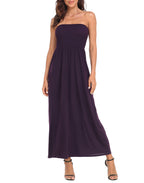 Strapless Summer Maxi Dress