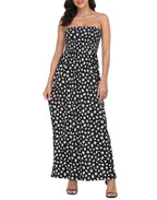 Strapless Summer Maxi Dress