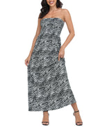 Strapless Summer Maxi Dress