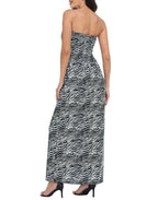 Strapless Summer Maxi Dress