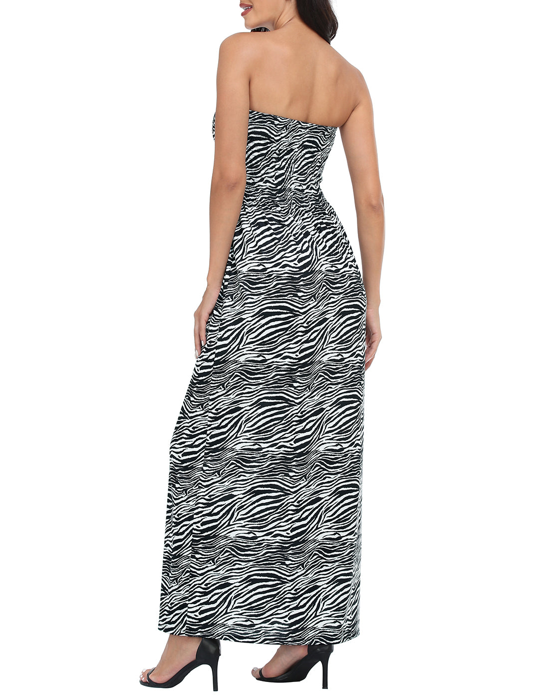 Strapless Summer Maxi Dress