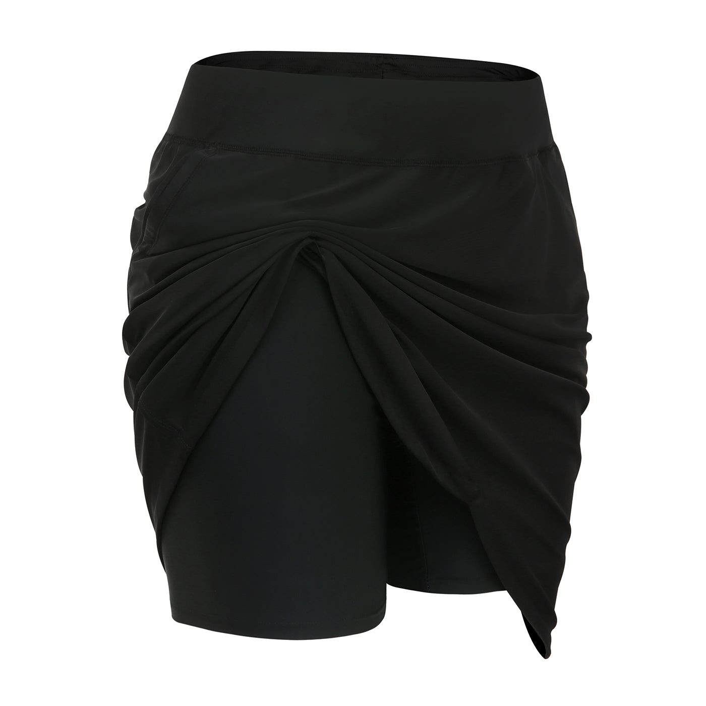 Plus Size Skort Skirt with Bike Shorts and Pockets Secondary image