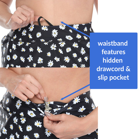 Plus Size Skort Skirt with Bike Shorts and Pockets