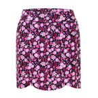 Plus Size Skort Skirt with Bike Shorts and Pockets