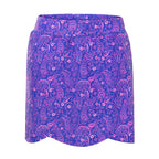 Plus Size Skort Skirt with Bike Shorts and Pockets