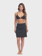 Black Reversible Cover Up Skirt