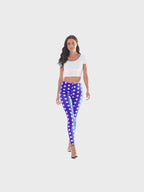 Superhero Stars Graphic Leggings