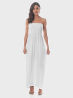 Strapless Summer Maxi Dress