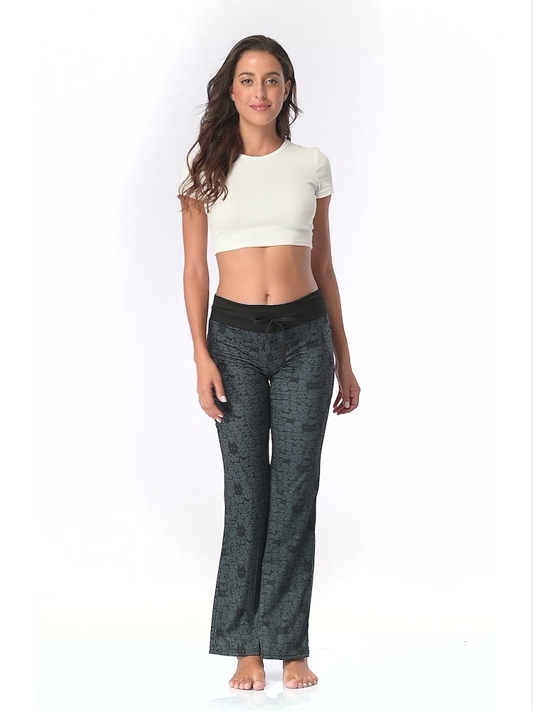 A Thousand Cats Wide Leg Pajama Pants