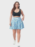 Plus Size Tennis Skort Pleated Golf Skirt with Shorts