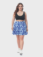 Plus Size Tennis Skort Pleated Golf Skirt with Shorts
