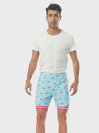 LRD Mens 5" Inseam Swim Trunks with Compression Liner