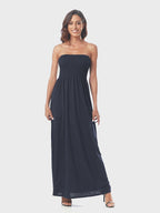 Strapless Summer Maxi Dress