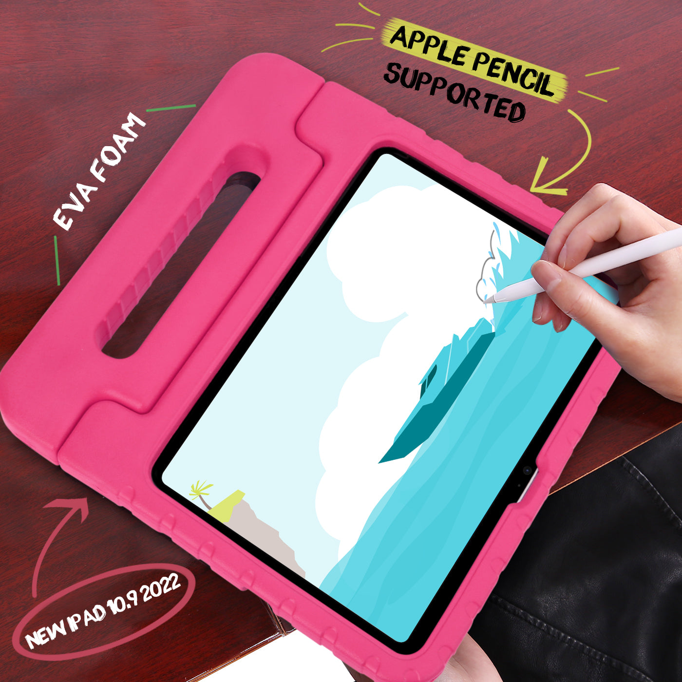 HDE iPad 10th Generation Case for Kids - Shockproof iPad 10.9 inch Cover