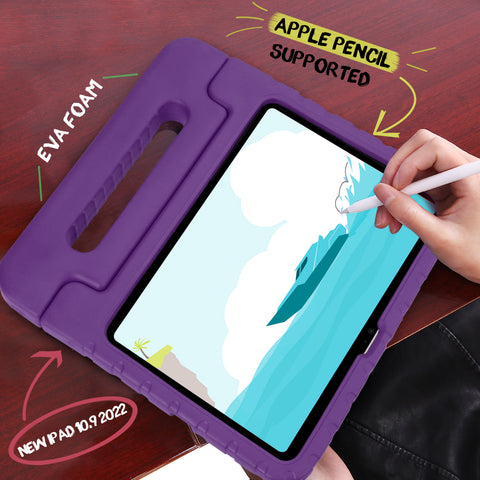 HDE iPad 10th Generation Case for Kids - Shockproof iPad 10.9 inch Cover