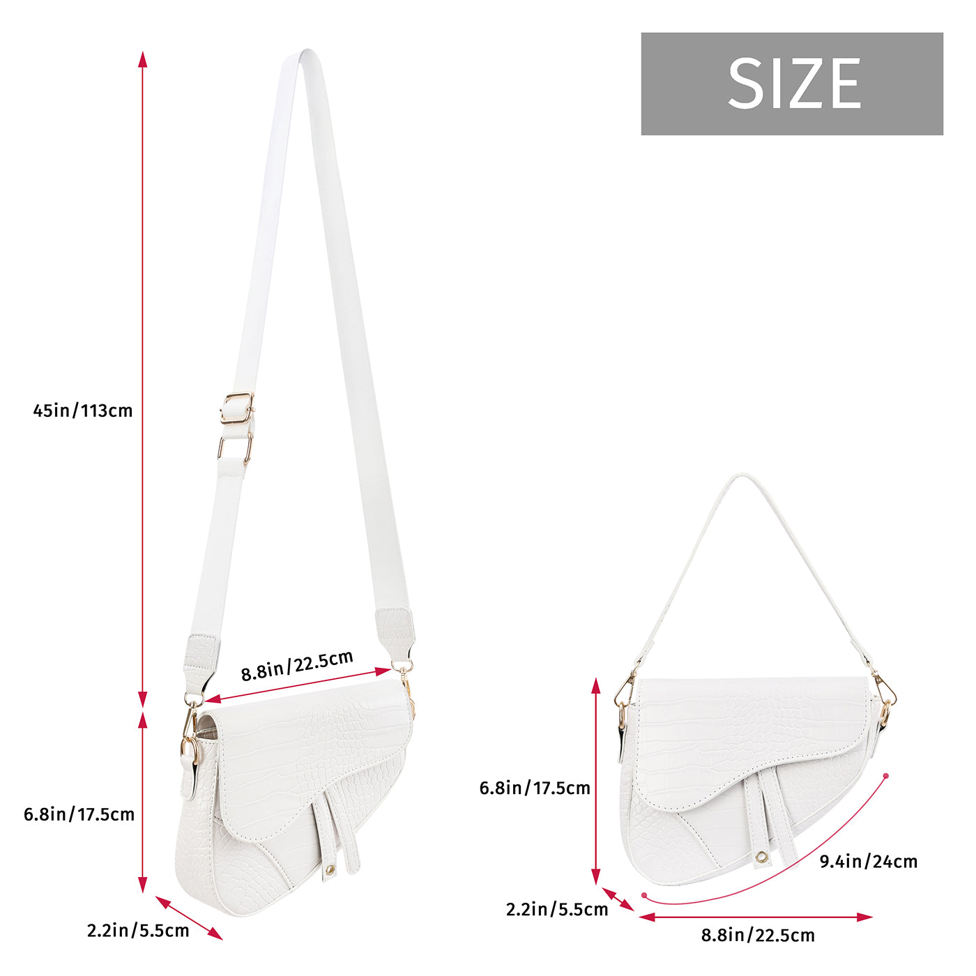 Saddle Shoulder Bag