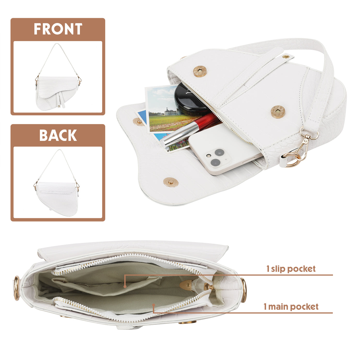 Saddle Shoulder Bag