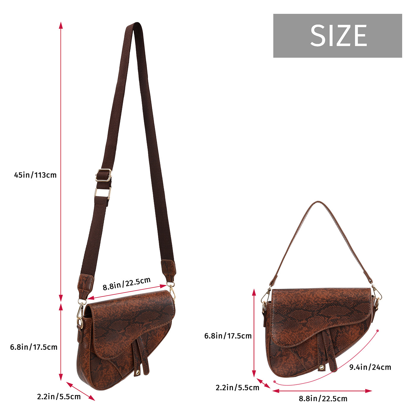 Saddle Shoulder Bag