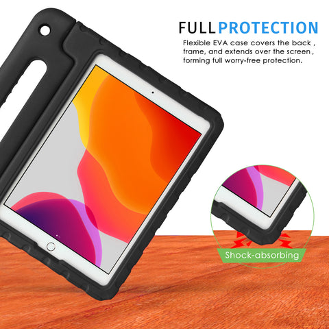 HDE iPad 9th Generation Case for Kids Shockproof iPad Cover 10.2 inch with Handle Stand