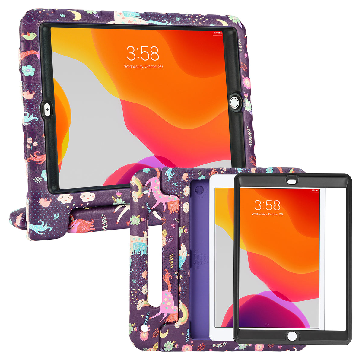 Shockproof iPad 10.2 Case (7th-9th Gen) – front view Main image