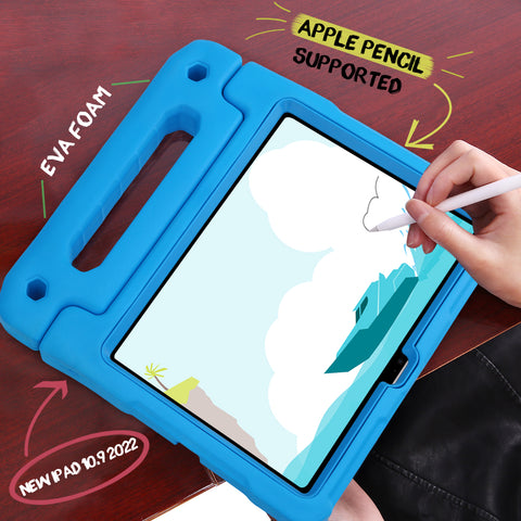 HDE iPad 10th Generation Case for Kids with Built-in Screen Protector Shockproof iPad Cover 10.9 inch