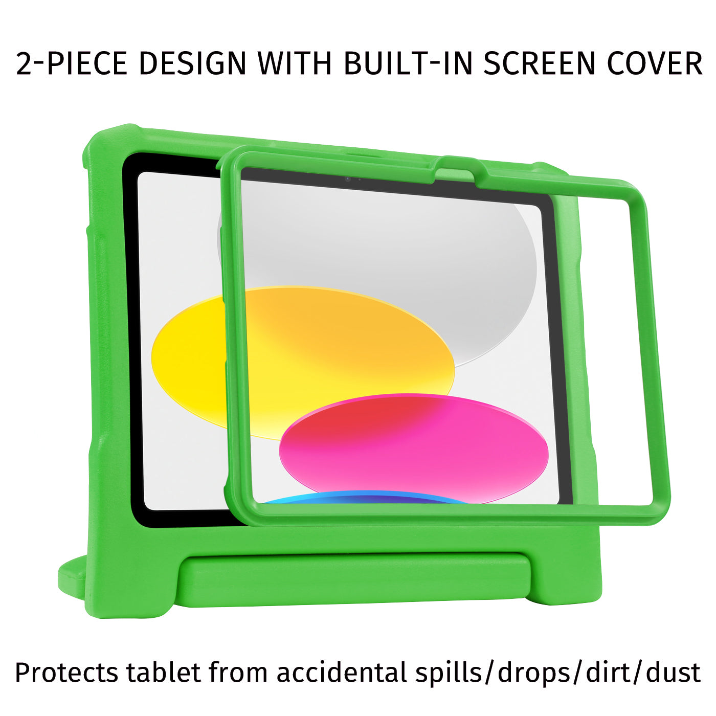 HDE iPad 10th Generation Case for Kids with Built-in Screen Protector Shockproof iPad Cover 10.9 inch