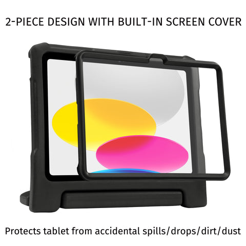 HDE iPad 10th Generation Case for Kids with Built-in Screen Protector Shockproof iPad Cover 10.9 inch