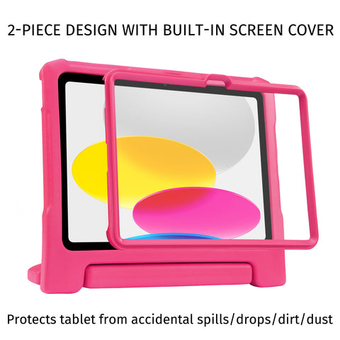 HDE iPad 10th Generation Case for Kids with Built-in Screen Protector Shockproof iPad Cover 10.9 inch