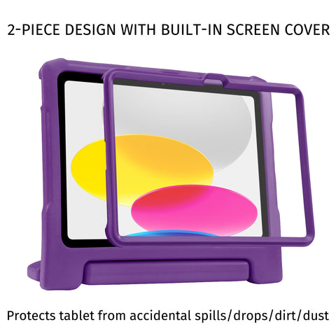 HDE iPad 10th Generation Case for Kids with Built-in Screen Protector Shockproof iPad Cover 10.9 inch