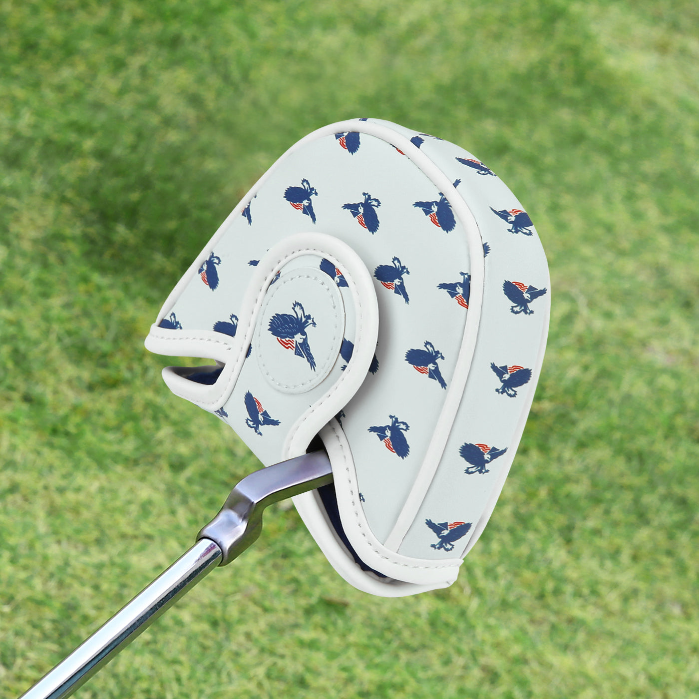 Screamin' Eagle Mallet Putter Cover with Magnetic Closure