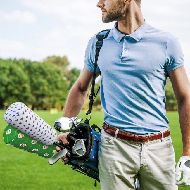 Breakfast Ball Driver Headcover Golf Club – close-up detail