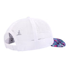 White Tropical Trout Trucker Hat