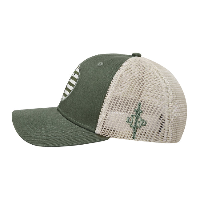 Buck Trucker Hat Men's Snapback Cap – side view