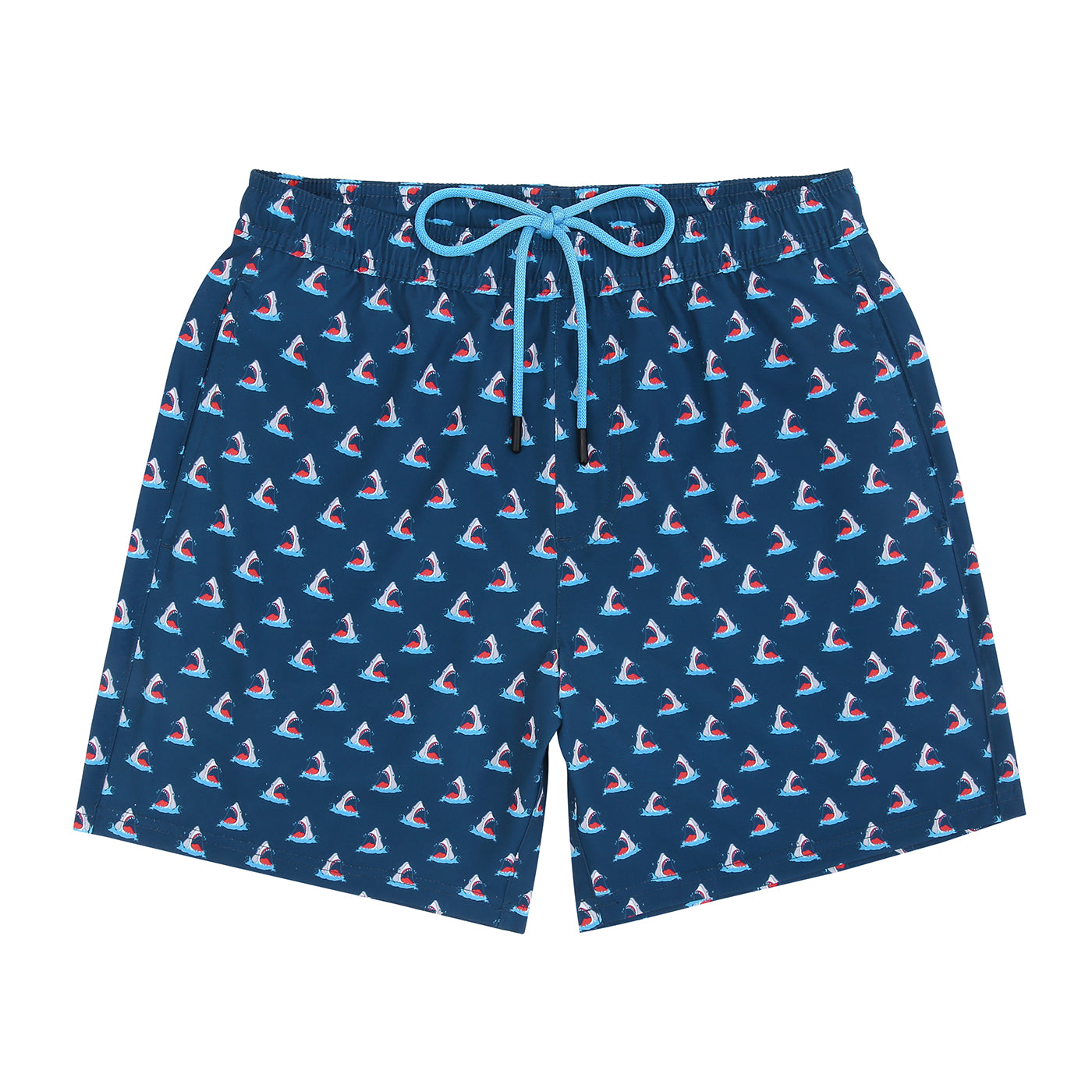LRD Mens 7" Inseam Swim Trunks with Compression Liner