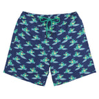LRD Mens 7" Inseam Swim Trunks with Compression Liner