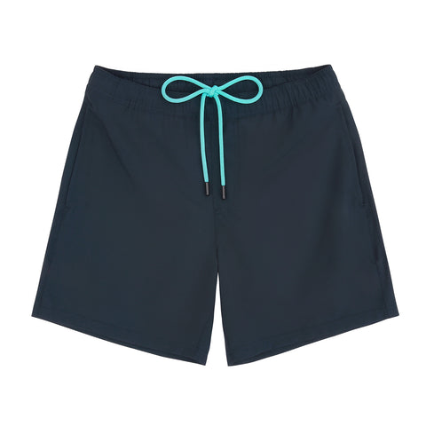 LRD Mens 7" Inseam Swim Trunks with Compression Liner