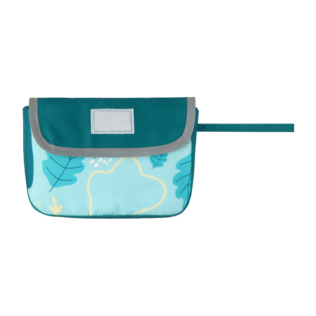 Reversible Dinosaur Dog Raincoat Hooded – side view