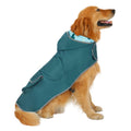 Reversible Dinosaurs Dog Raincoat With Hood